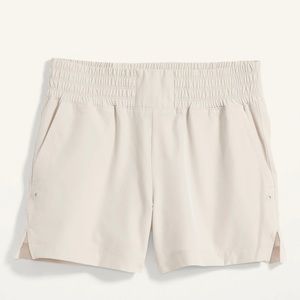 High Waisted Stretch Tech Shorts